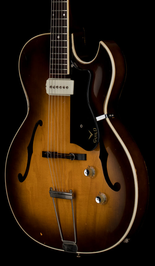 Vintage Guild 1959 T-100 Slim Jim - Sunburst #10784 with Hard Case