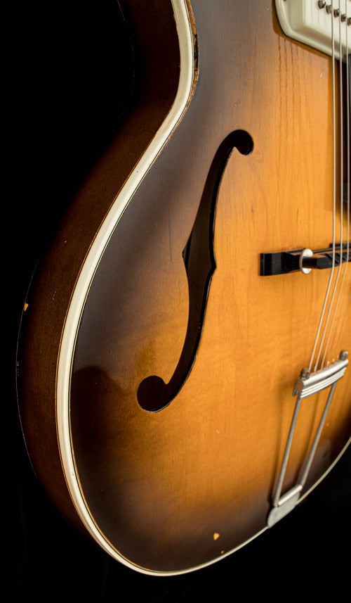 Vintage Guild 1959 T-100 Slim Jim - Sunburst #10784 with Hard Case