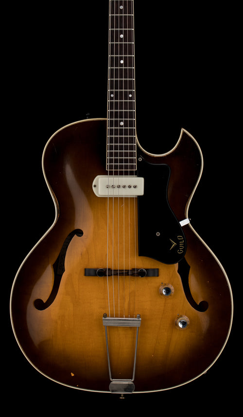 Vintage Guild 1959 T-100 Slim Jim - Sunburst #10784 with Hard Case
