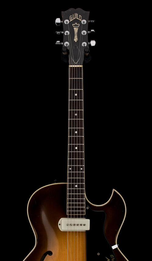 Vintage Guild 1959 T-100 Slim Jim - Sunburst #10784 with Hard Case