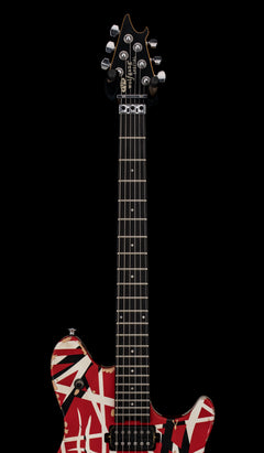 EVH Limited Edition Wolfgang Special Striped Series - Aged Red, Black, and White #50351