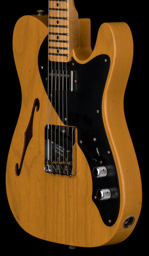 Fender Custom Shop 50's Thinline Telecaster SH Journeyman Relic - Butterscotch Blonde #49266