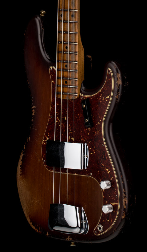 Fender Custom Shop Empire 58 Precision Bass Heavy Relic - Faded Aged Violin Burst #91081