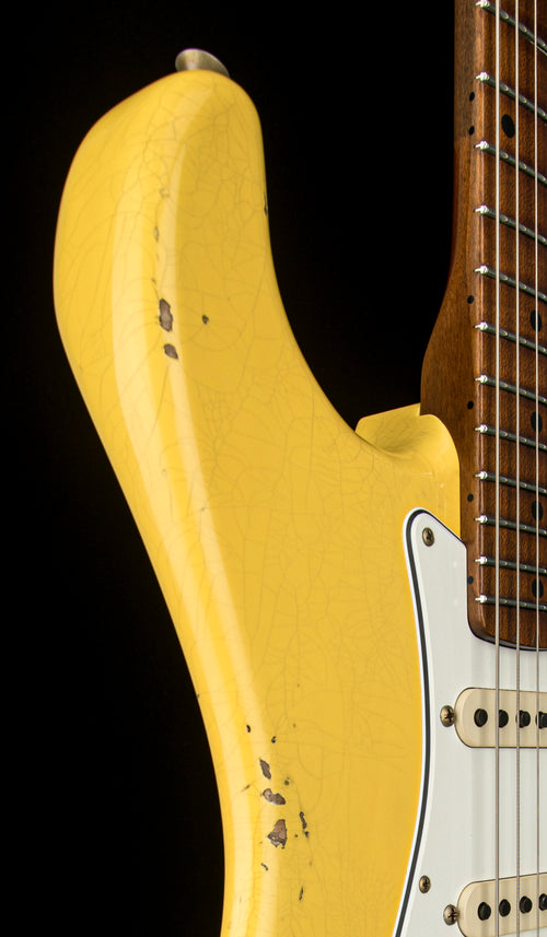 Fender Custom Shop Empire 59 Transition Stratocaster Relic - Aged Canary Yellow #19541