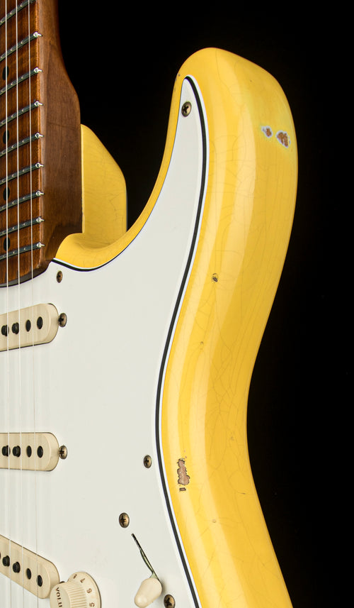 Fender Custom Shop Empire 59 Transition Stratocaster Relic - Aged Canary Yellow #19541