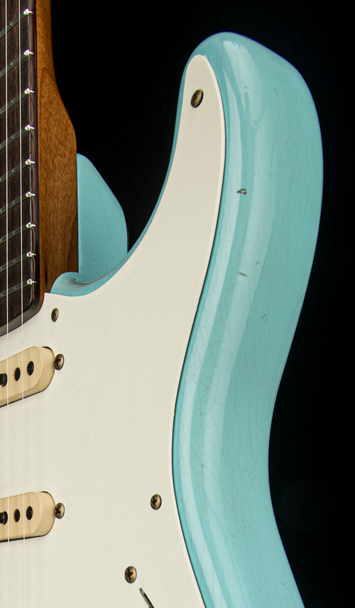 Fender Custom Shop Empire 59 Transition Stratocaster Journeyman Relic - Faded Aged Daphne Blue #19520