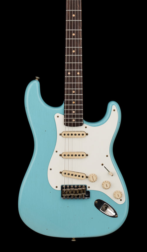 Fender Custom Shop Empire 59 Transition Stratocaster Journeyman Relic - Faded Aged Daphne Blue #19520