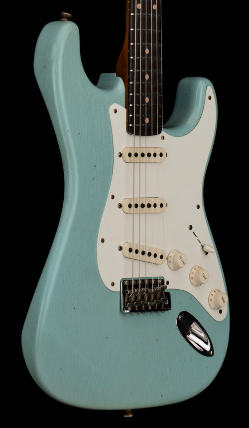 Fender Custom Shop Empire 59 Transition Stratocaster Journeyman Relic - Faded Aged Daphne Blue #20277