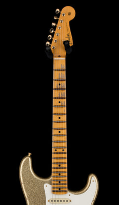 Fender Custom Shop Limited Edition 1957 Stratocaster Relic/Closet Classic Hardware - Gold Sparkle #81652