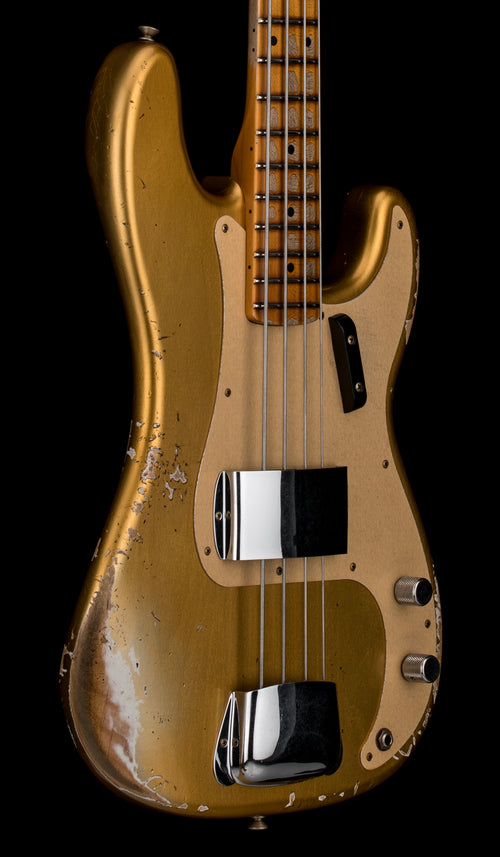 Fender Custom Shop 1957 Precision Bass Heavy Relic - Super Aged HLE Gold #50707