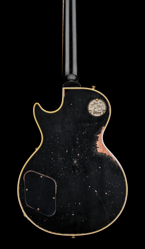 Gibson Custom Shop Limited Edition 1954 Les Paul Custom Reissue Murphy Lab Heavy Aged - Ebony #46322