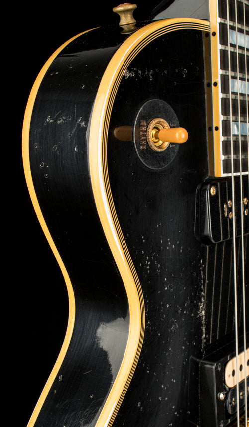 Gibson Custom Shop Limited Edition 1954 Les Paul Custom Reissue Murphy Lab Heavy Aged - Ebony #46322
