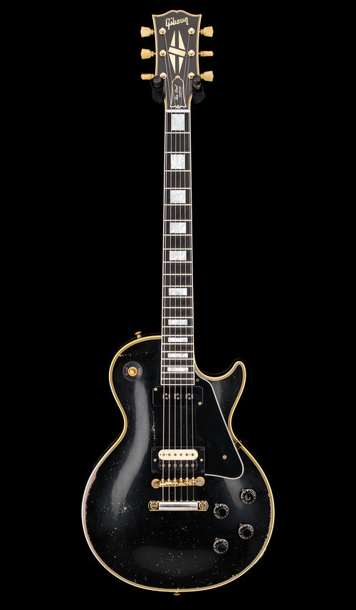 Gibson Custom Shop Limited Edition 1954 Les Paul Custom Reissue Murphy Lab Heavy Aged - Ebony #46322