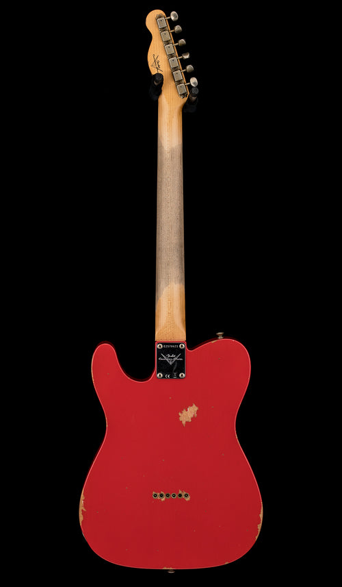Used Fender Custom Shop 1964 Telecaster Relic (2024) - Aged Fiesta Red #78621 with Original Hard Case