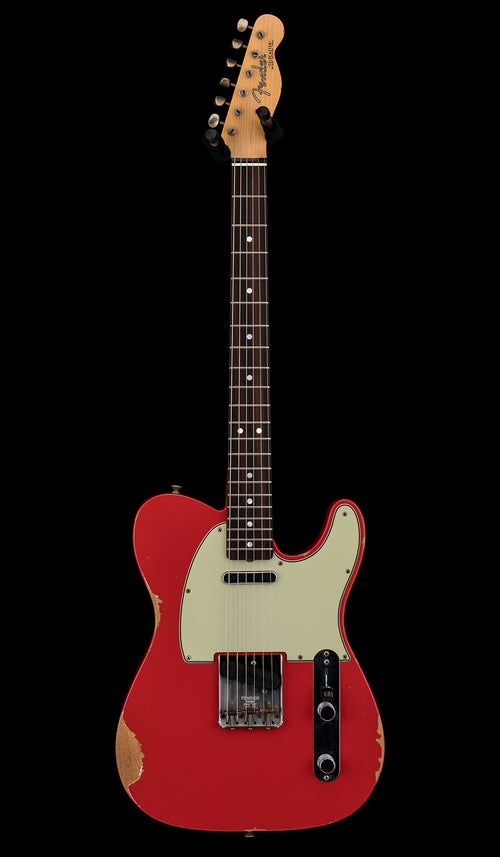 Used Fender Custom Shop 1964 Telecaster Relic (2024) - Aged Fiesta Red #78621 with Original Hard Case
