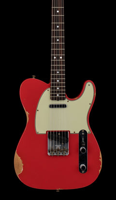 Used Fender Custom Shop 1964 Telecaster Relic (2024) - Aged Fiesta Red #78621 with Original Hard Case