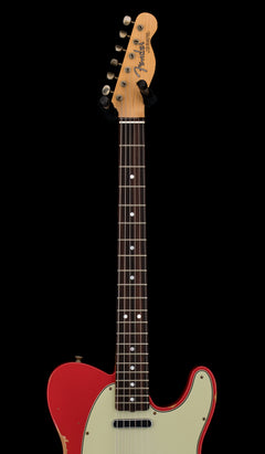 Used Fender Custom Shop 1964 Telecaster Relic (2024) - Aged Fiesta Red #78621 with Original Hard Case