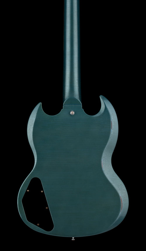 Used Gibson Custom Shop 1964 SG Standard Murphy Lab Ultra Light Aged - Pelham Blue #03964 with Original Hard Case
