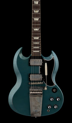 Used Gibson Custom Shop 1964 SG Standard Murphy Lab Ultra Light Aged - Pelham Blue #03964 with Original Hard Case