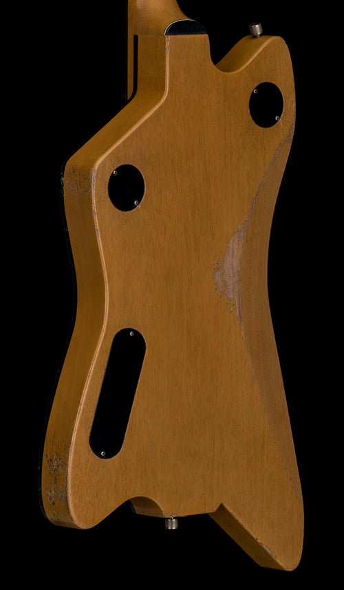 Used Gretsch Custom Shop Masterbuilt Gonzalo Madrigal G6199 Caddy Bo Relic (2022) - Super Faded TV Yellow #12396 with Original Hard Case