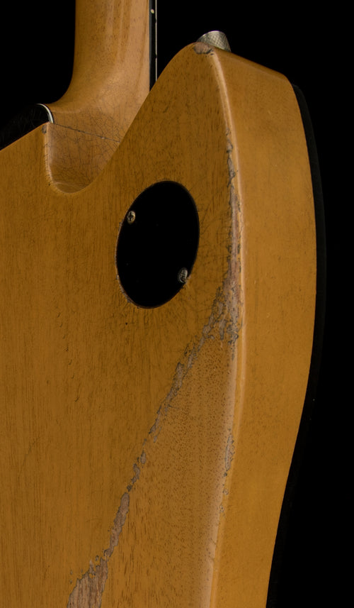 Used Gretsch Custom Shop Masterbuilt Gonzalo Madrigal G6199 Caddy Bo Relic (2022) - Super Faded TV Yellow #12396 with Original Hard Case