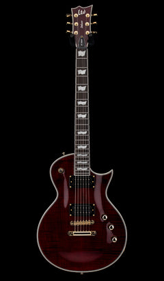 LTD EC-1000T CTM - See Thru Black Cherry #20253 (Factory Demonstration Model)