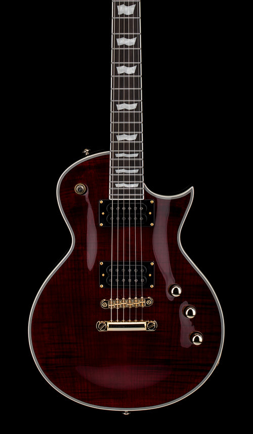 LTD EC-1000T CTM - See Thru Black Cherry #20253 (Factory Demonstration Model)