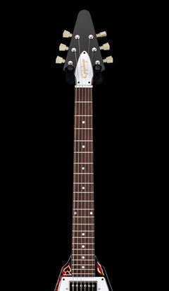 Epiphone Jimi Hendrix Signature "Love Drops" Flying V - Ebony #22193