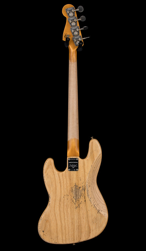 Fender Custom Shop Limited Edition Custom Jazz Bass Heavy Relic - Aged Natural #81321