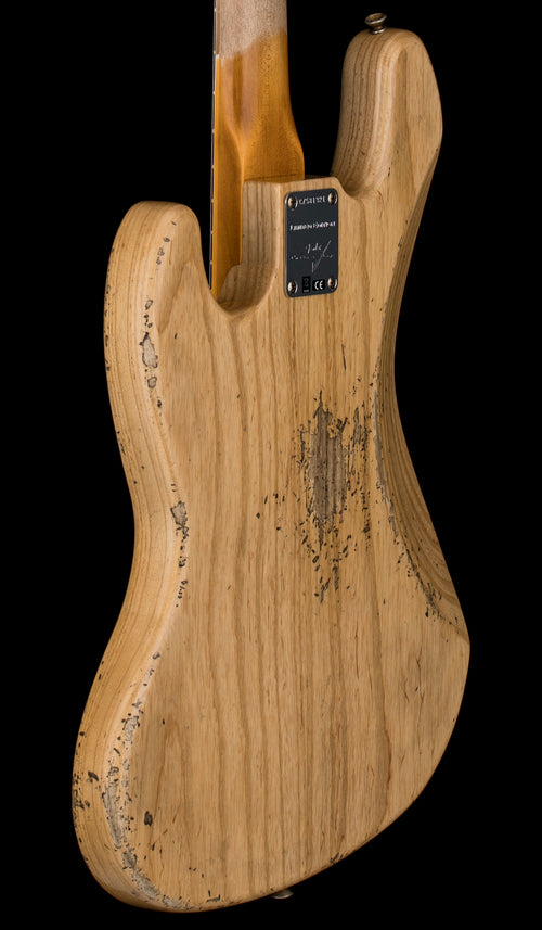 Fender Custom Shop Limited Edition Custom Jazz Bass Heavy Relic - Aged Natural #81321
