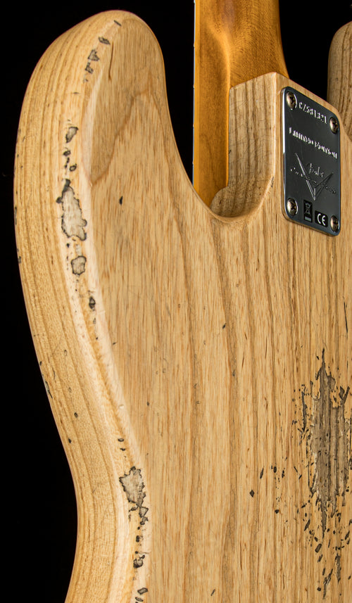Fender Custom Shop Limited Edition Custom Jazz Bass Heavy Relic - Aged Natural #81321