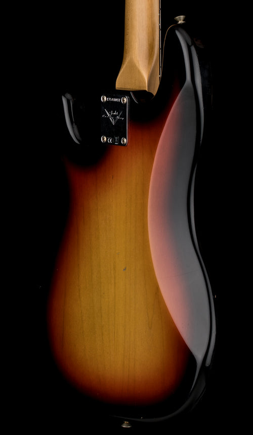 Fender Custom Shop 1966 Precision Bass Journeyman Relic - Faded Bleached 3-Tone Sunburst #88037