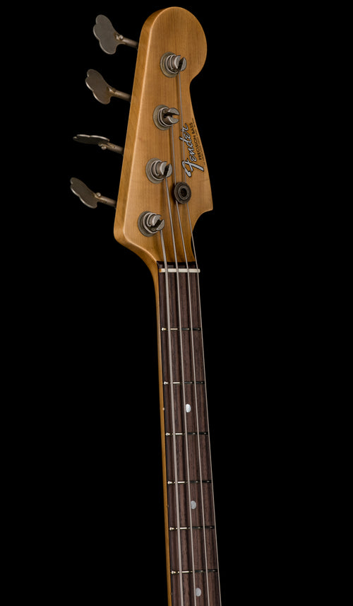 Fender Custom Shop 1966 Precision Bass Journeyman Relic - Faded Bleached 3-Tone Sunburst #88037