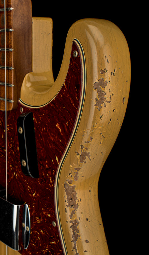 Fender Custom Shop Empire 58 Precision Bass Heavy Relic - Faded Aged Butterscotch Blonde #90368