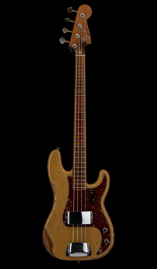 Fender Custom Shop Empire 58 Precision Bass Heavy Relic - Faded Aged Butterscotch Blonde #90368