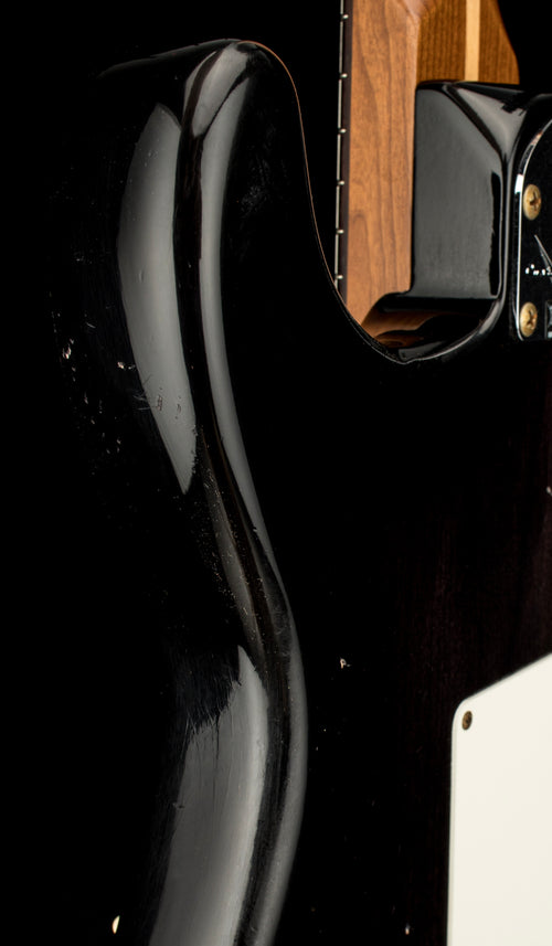 Fender Custom Shop Empire 59 Transition Stratocaster Journeyman Relic - Aged Ebony Transparent #19356