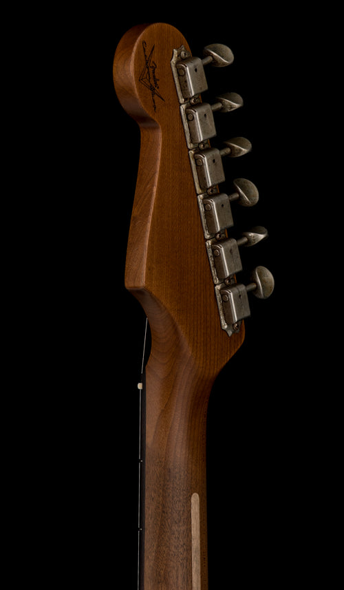 Fender Custom Shop Empire 59 Transition Stratocaster Journeyman Relic - Aged Ebony Transparent #19356