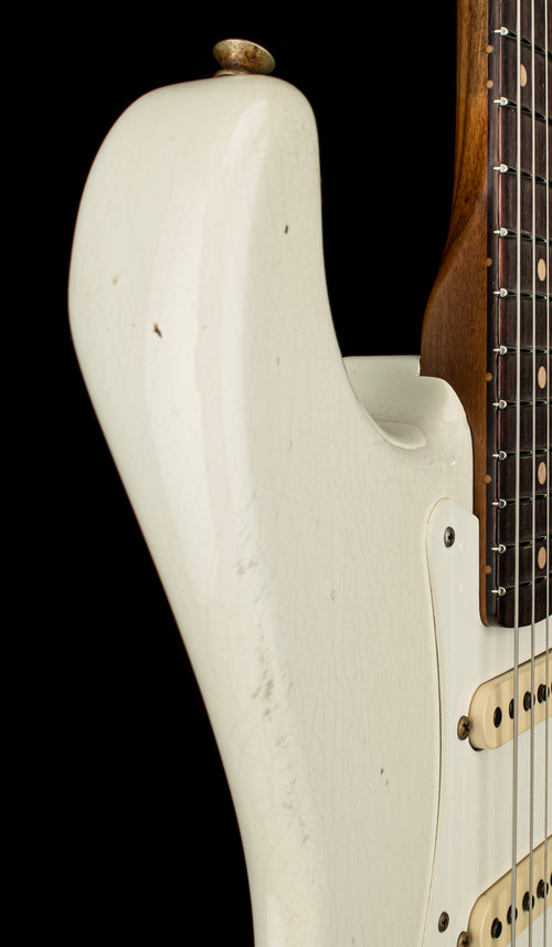 Fender Custom Shop Empire 59 Transition Stratocaster Journeyman Relic - Faded Aged Olympic White #19361
