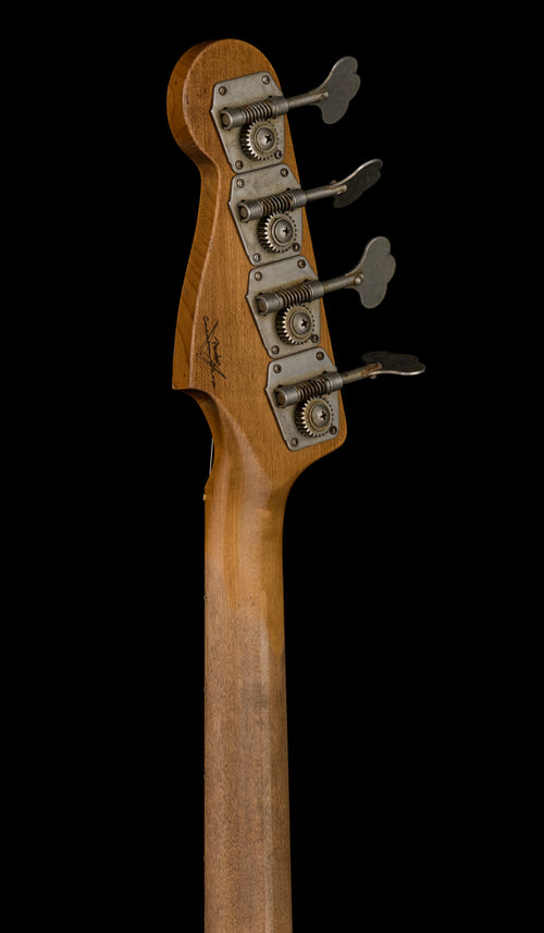 Fender Custom Shop Empire 58 Precision Bass Heavy Relic - Faded Aged Chocolate 3-Color Sunburst #87001