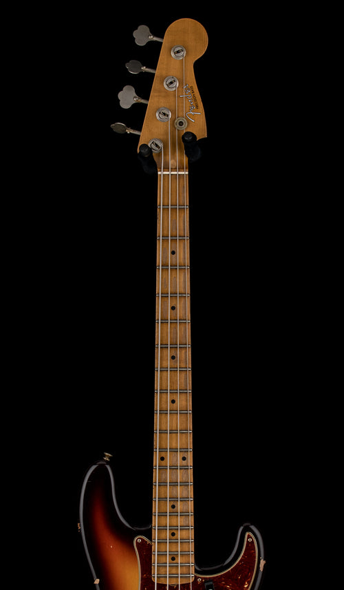 Fender Custom Shop Empire 58 Precision Bass Heavy Relic - Faded Aged Chocolate 3-Color Sunburst #87001