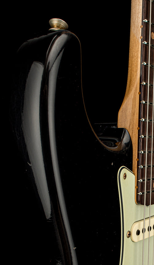 Fender Custom Shop LTD 1964 L Series Stratocaster Journeyman Relic - Black #11955