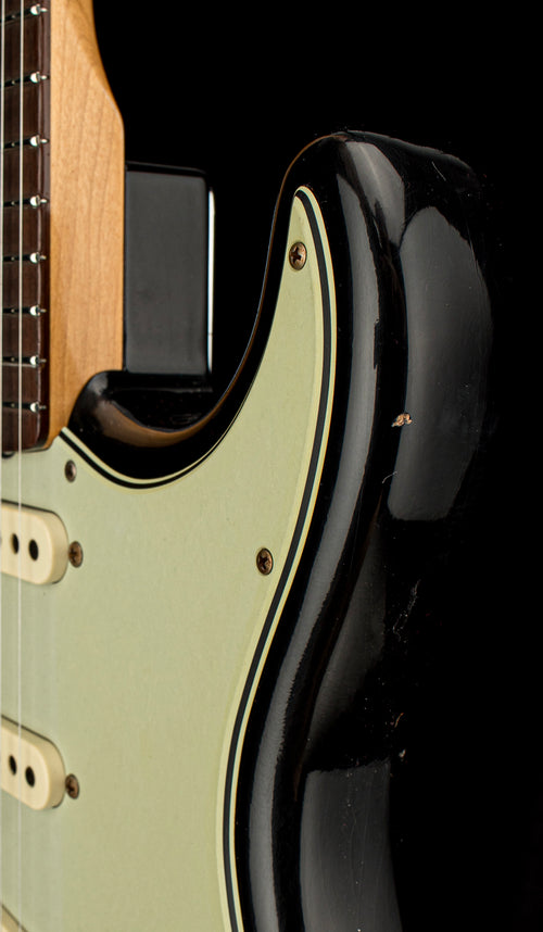Fender Custom Shop LTD 1964 L Series Stratocaster Journeyman Relic - Black #11955
