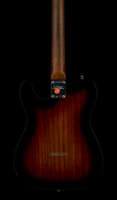 Fender Custom Shop Limited Edition Telecaster Custom Journeyman Relic - Aged Wide Fade 3-Color Sunburst #91496