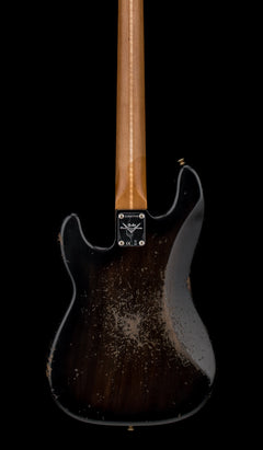 Fender Custom Shop Empire 58 Precision Bass Heavy Relic - Faded Aged Ebony Transparent #87719