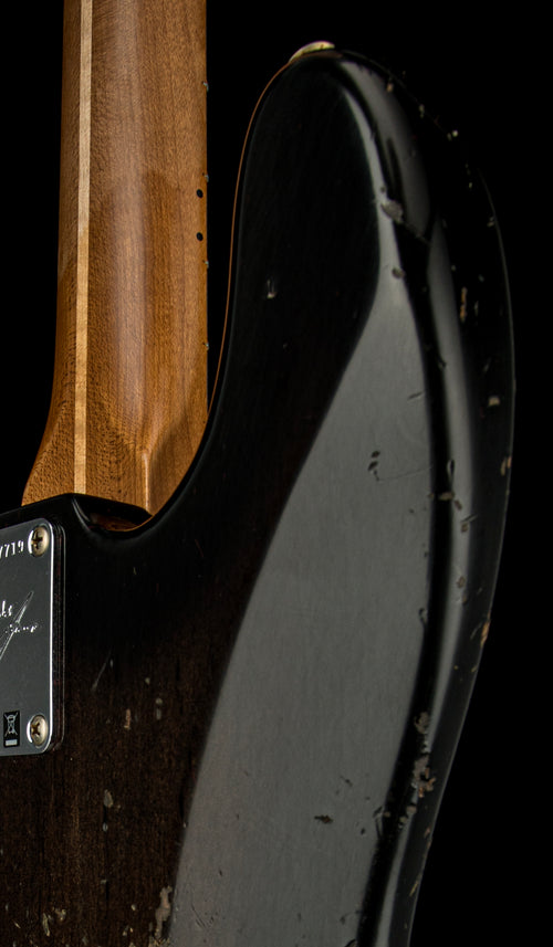 Fender Custom Shop Empire 58 Precision Bass Heavy Relic - Faded Aged Ebony Transparent #87719