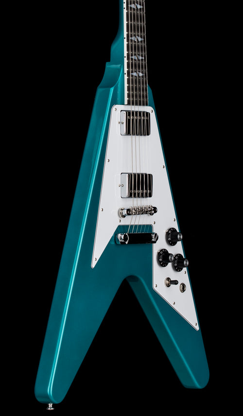 Gibson Custom Shop Limited Edition 1969 Flying V Reissue Gloss - Aqua Mist #00439