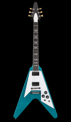 Gibson Custom Shop Limited Edition 1969 Flying V Reissue Gloss - Aqua Mist #00439
