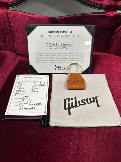 Gibson Custom Shop SJ-200 Elegant Koa - Honey Burst #06021