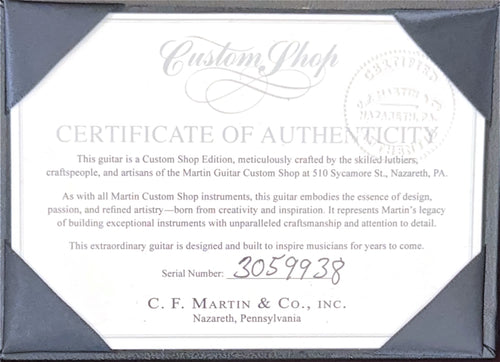 Martin Custom Shop 000-18 Style - 1 11/16" #59938 (Empire Music Spec)