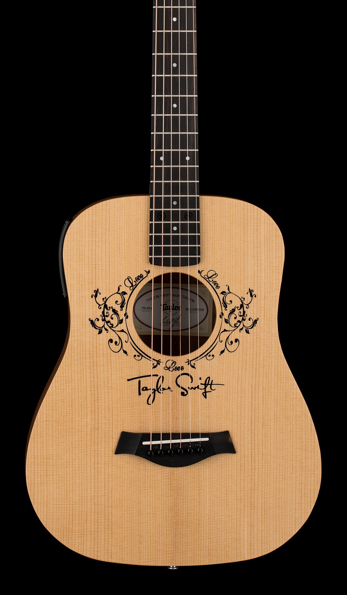 Taylor TS-BTe Taylor Swift Baby Taylor #65002 (NAMM 2026) – Empire